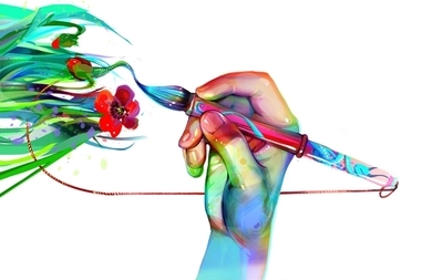 Vector pintando by limkis María